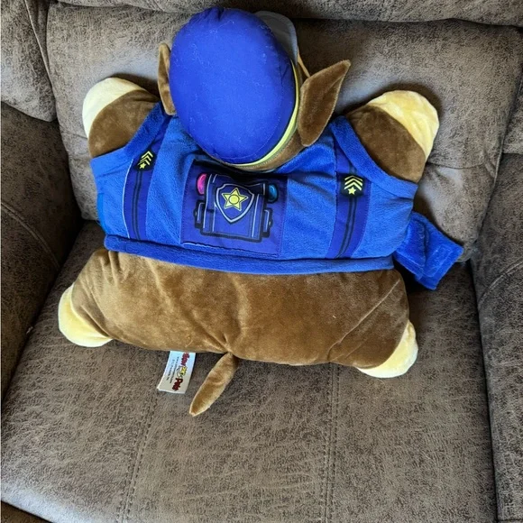 Paw Patrol Chase Plush Pillow Buddy Nickelodeon Spin Master Police Dog Plush - Picture 2 of 8